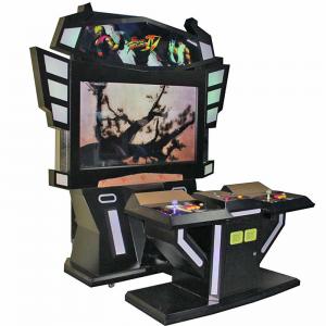 China Street Fighter Stand Up Arcade Game Machine 200W One Year Warranty on sale
