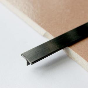 Wholesale Colorful Decorative Metal Stainless Steel Tile Trim Wall T Shape Tile Edge Corner from china suppliers