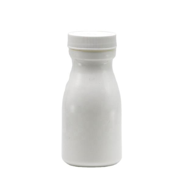 120mL Bowling Shape HDPE Plastic Bottle for Pill Storage Medicine Solid Tablet