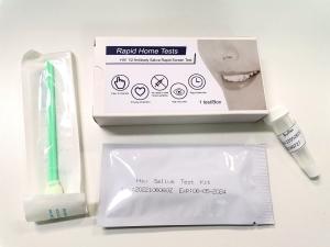 Wholesale In Home 1/2 Hiv Rapid Test Kits , Antigen Saliva Test Kit High Sensitive from china suppliers