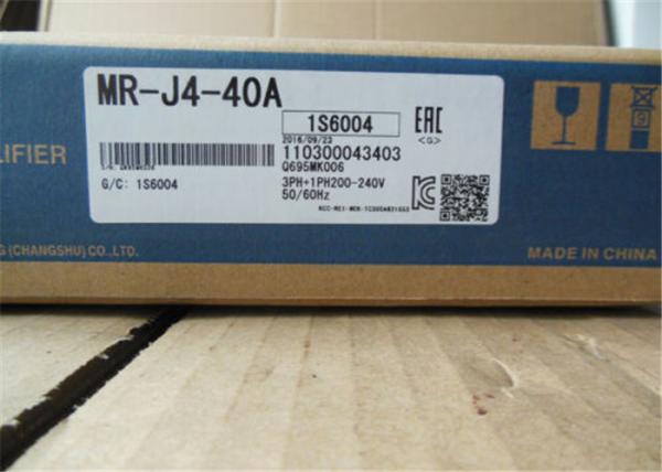 MR-J4-40A Mitsubishi Electric AC Servo Amplifier 200 to 240VAC, 3- or 1-phase 50