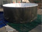 2MM Steel Mesh Tarpaulin Fish Tank And Tarpaulin Fish Farming Round Fish Pond