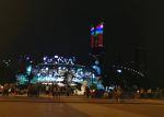 P25 260W/Sqm DC36V Flexible LED Glass Screen 2R2G2B DIP Outdoor