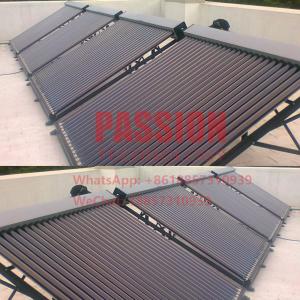 Wholesale 500L Solar Water Collector Vacuum Tube Thermal Collector 5000L Solar Heating System from china suppliers
