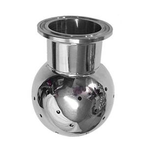 Wholesale Fixed Tank Sanitary Spray Balls Sanitary Stainless Steel With Tri Clamp Connection End from china suppliers