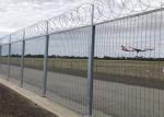 2.4m Airport Prison Anti Climb 358 Welded Mesh Security Fencing