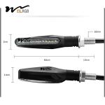 DC12V Flowing Led Turn Signal Motorcycle Indicators And Brake Light