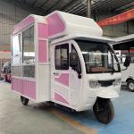 2023 Multipurpose Mobile Electric Fast Food Snack Tricycle Pedicab 3-Wheeler