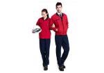 Red Durable Industrial Work Uniforms Long Sleeve , Workwear For All Industries