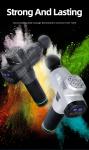 1KG Power Percussion Deep Tissue Massager 8 Heads Cordless Massager Gun