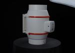 Plastic Inline Duct Fans HVAC Impeller Forward Diagonal Flow 220V