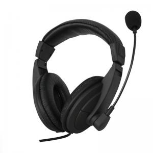 China Stereo Surround Super Low Bass Music Black Wired Gaming Headsets With HD Mic on sale