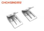U Shape Metal Spring Clips Heavy Steel Construction With Plastic Covered