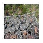 Stone Retaining Wall Hexagonal Gabion Box Woven Wire Mesh for River Construction