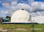 Geodesic Dome Hotel Catering Tent PVC Coated Polyester Fabric