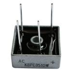 Pinout High Current Bridge Rectifier KBPC3510W Single Phase With Metal Case