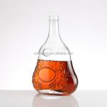 Super Flint Glass 500ml 750ml Customized Sealing Luxurious Brandy Bottles for