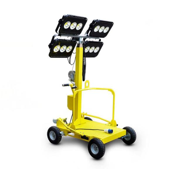 Super Power High Mast LED Portable Mobile Light Tower 30000 Hour Working