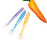 Eco-Friendly Silicone Kitchen Utensils Food Grade Silicone Baby Spoon