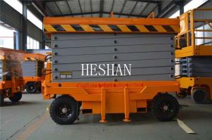 Wholesale Steel Portable Automotive Scissor Lift Hydraulic Electric Scaffold Lift from china suppliers