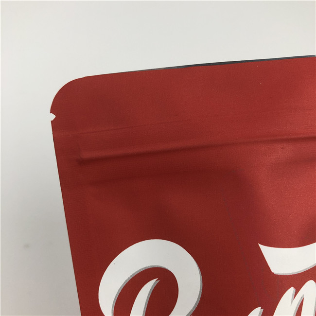 Custom Printed Stand Up Childrpoof Ziplock Snack Pouches Food Packaging Bag