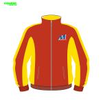 100% Polyester Mens Jogging Tracksuit , Length 50cm Gym Training Jacket