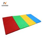 PVC Exercise Mat for Fitness in Gymnasium School Thick Folding Gymnastic Mat