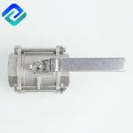 A351 3PC Ball Valve A351 316 Stainless Steel G Thread