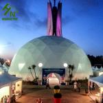 12mm Thickness Heat Insulation Round Dome Tent Galvanized Steel Frame Yurt