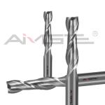 Uncoated Two Flute End Mill 0.6μm Long Flute End Mill Customized