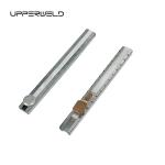 Convenient Arrow Red Round Soapstone Chalk Pen With Stainless lron Holder For