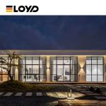 Apartment Hotel Double Glazed Tempered Glass Casement Windows With Screen