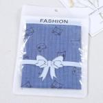 Organic Bamboo Muslin Fabric New Style Fashion Multi Layers Silk Screen Printing