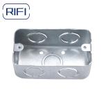 2x4 Square Steel Box One Gang Two Gang Electrical Conduit Fittings Outlet Box