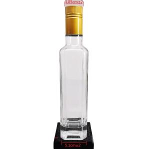 Wholesale 100ml 250ml 500ml Round Empty Olive Oil Glass Bottle with Hot Stamping Surface Handling from china suppliers