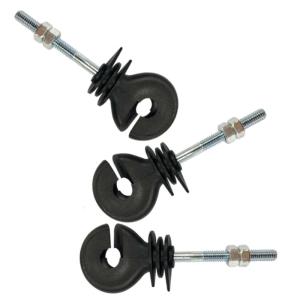 Wholesale Agricultural Garden Electric Fence Offset Ring Insulators Posts Wire Screw from china suppliers