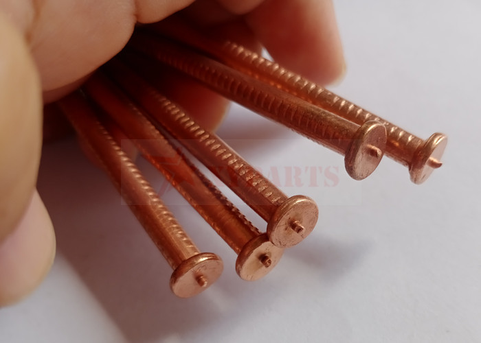5mm X 65mm Cd Weld Stud Pins Copper Coated Steel For Shipbuilding Industry