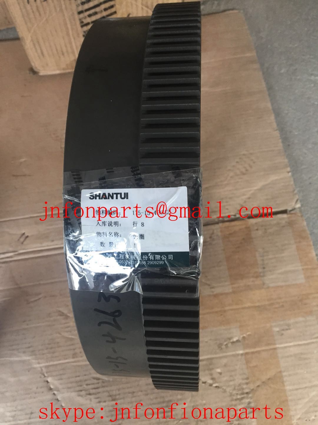 komatsu D135 D155 D355 bulldozer PRANETARY GEAR AND SHAFT GEAR RING 175-15-42632