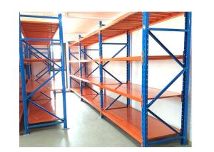 Wholesale Metal Shelves Long Span Racking System Cargo Storage 800kgs Load Each Shelf from china suppliers