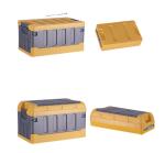 10kg 35 Litre Collapsible Storage Tote 35L Foldable Plastic Storage Box