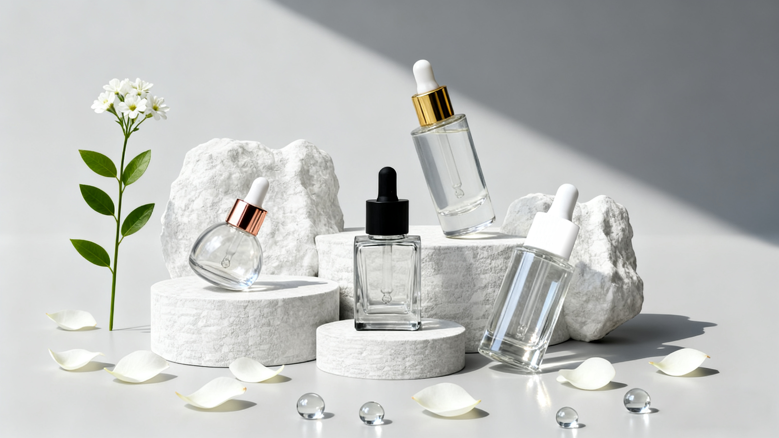 Close-up of dropper bottle with rubber bulb