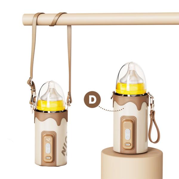 9v Portable USB Charging Digital Bottle Warmer electric Baby Milk Sleeve Cover