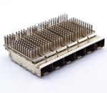 2198229-1 2198227-1 CONN SFP+ CAGE 1X6 W/HSINK R/A