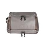 Mens Zipper Closure PU Make Up Storage Organizer