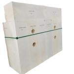 Fused Casting AZS 33 36 41 Brick for Glass Furnace Optimal Performance and