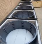 Size Customized Silicon Carbide Grinding Ceramics Black SiC Structure Parts Used