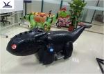 Coin Operated Motorized Animal Scooters Game Electric Toy Car Length 1.7 M - 2 M