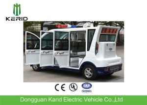 Wholesale Eco Friendly Design Enclosed Cabin Battery Powered White Color Electric Sightseeing Bus With 8seats For Resort from china suppliers