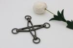 Simple custom bag accessories gunmetal color zinc alloy 11.2 mm swivel snap