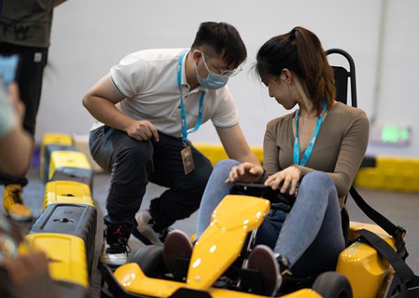 48V 1000W CAMMUS Amusement Park Go Kart